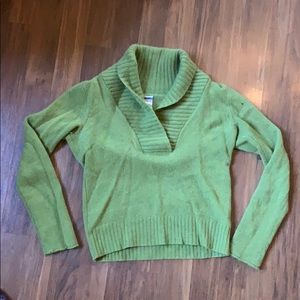 JCrew cashmere crop sweater